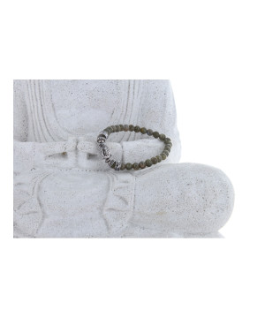 Bracelet labradorite perles 6mm et perle bouddha de Herboristerie et Esotérisme à Libourne dans D040