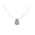 Collier quartz rose briolette de Herboristerie et Esotérisme à Libourne dans D040