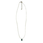 Collier aventurine verte briolette de Herboristerie et Esotérisme à Libourne dans D040