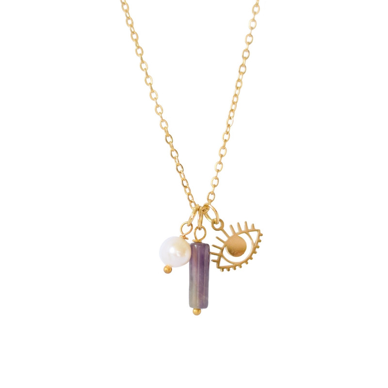 Collier pierre naissance février de Herboristerie et Esotérisme à Libourne dans D040