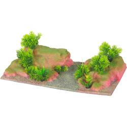 Decor landscape red soil 35 pour aquarium de Zolux - Produit pour animaux dans Z002