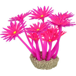 Decor flowers 1 violet/rose pour aquarium de Zolux - Produit pour animaux dans Z002