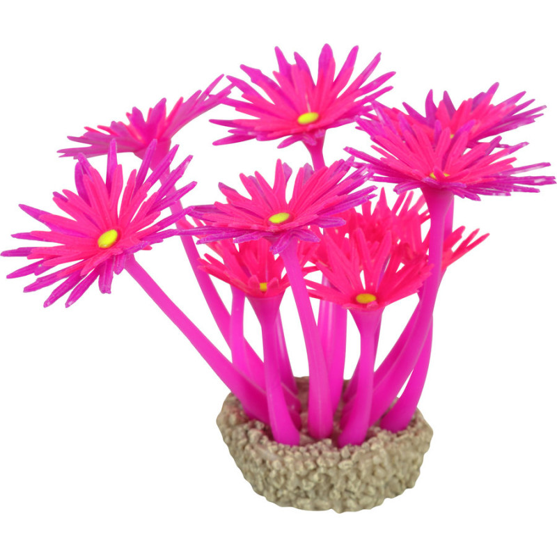 Decor flowers 1 violet/rose pour aquarium de Zolux - Produit pour animaux dans Z002