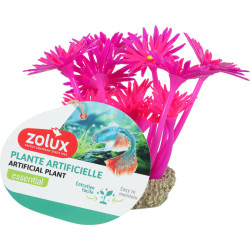 Decor flowers 1 violet/rose pour aquarium de Zolux - Produit pour animaux dans Z002