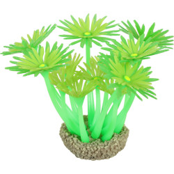 Decor flowers 1 green pour aquarium de Zolux - Produit pour animaux dans Z002