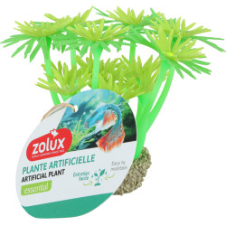 Decor flowers 1 green pour aquarium de Zolux - Produit pour animaux dans Z002