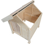 Niche bois chalet medium de Zolux - Produit pour animaux dans Z002