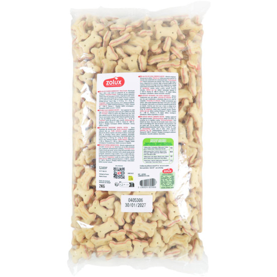 Biscuit Sandwich os 2kg pour chien de Zolux - Produit pour animaux dans Z002