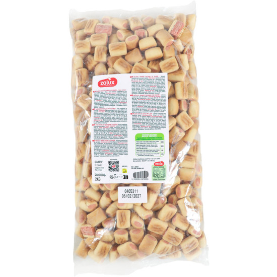 Biscuit saumon 2kg pour chien de Zolux - Produit pour animaux dans Z002