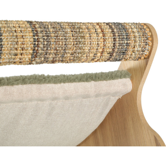 Chaise longue boreal vert pour chat de Zolux - Produit pour animaux dans Z002