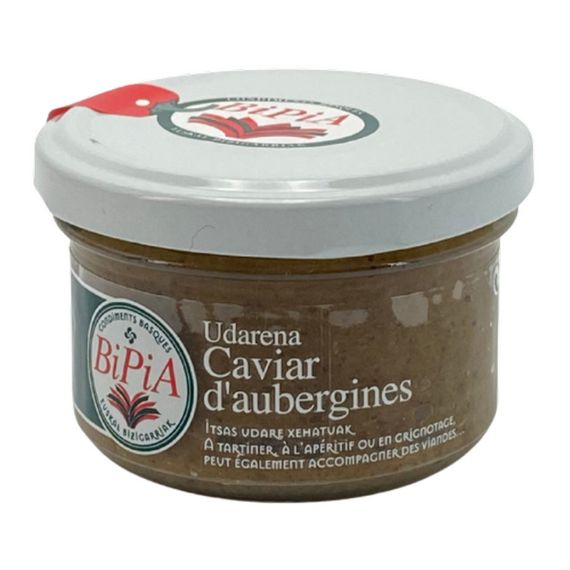 UDARENA CAVIAR AUBERGINES 95G de Bipia dans 🥔 Apéritifs à manger