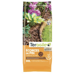 Écorce de Pin Maritime 20/40mm - Sac 80L Teragile pour Jardins et Paysages de Teragile - produits pour le jardin dans Accesso...