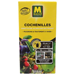 Cochenilles, Pucerons Traitement dhiver 250 ml U de Masso - Engrais bio et soin des plantes dans M037