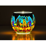 VERRE LUMINEUX 11CM N37 de Hellmann versand - décoration en verre dans H015