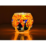 VERRE LUMINEUX 11CM N110 de Hellmann versand - décoration en verre dans H015