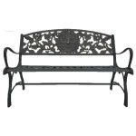 Banc 100 en fonte homme des forets 69x127xh91cm de Jardinerie Bordeaux Libourne Gironde dans G0911