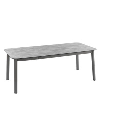 Table oron 200ext hpl hpl top ciment/titane de Lafuma - transat dans L033