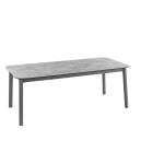 Table oron 200ext hpl hpl top ciment/titane de Lafuma - transat dans L033