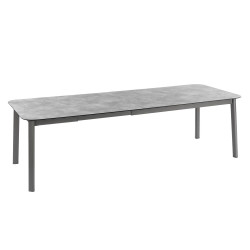 Table oron 200ext hpl hpl top ciment/titane de Lafuma - transat dans L033