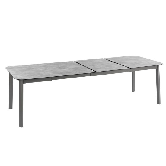 Table oron 200ext hpl hpl top ciment/titane de Lafuma - transat dans L033