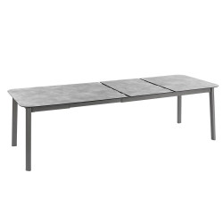 Table oron 200ext hpl hpl top ciment/titane de Lafuma - transat dans L033