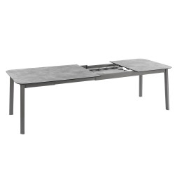 Table oron 200ext hpl hpl top ciment/titane de Lafuma - transat dans L033