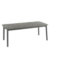 Table oron 200ext hpl hpl top fusain/titane de Lafuma - transat dans L033