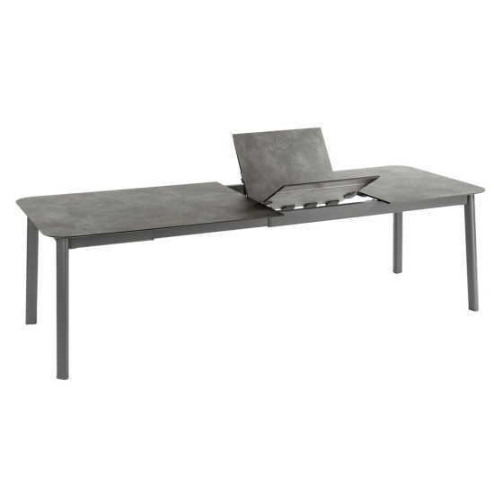Table oron 200ext hpl hpl top fusain/titane de Lafuma - transat dans L033