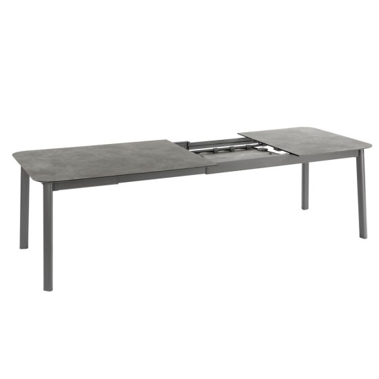 Table oron 200ext hpl hpl top fusain/titane de Lafuma - transat dans L033