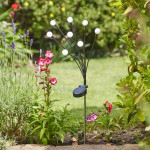 Balise solaire gloglobes-8 tiges blanc chaud de Smart garden dans S1541