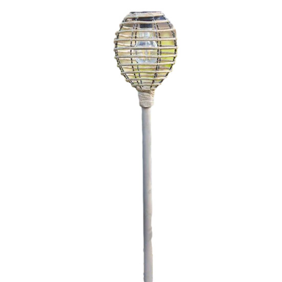 Torche solaire lumina faux rotin- naturel de Smart garden dans S1541