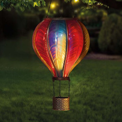 Lanterne solaire montgolfière rainbow xxl de Smart garden dans S1541