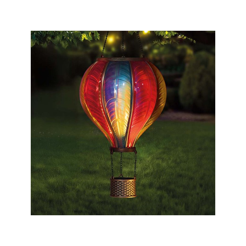 Lanterne solaire montgolfière rainbow xxl de Smart garden dans S1541