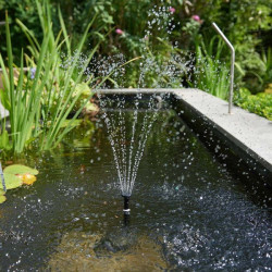 Pompe fontaine solaire sunjet 301 de Smart garden dans S1541