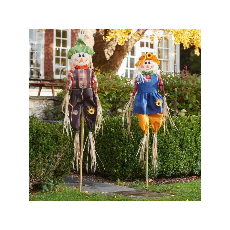 Epouvantail à planter - 160 cm de Smart garden dans Deco de jardin autre