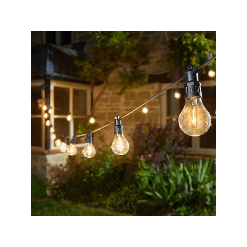 Guirlande décor blanc chaud - 10 ampoules de Smart garden dans S1541