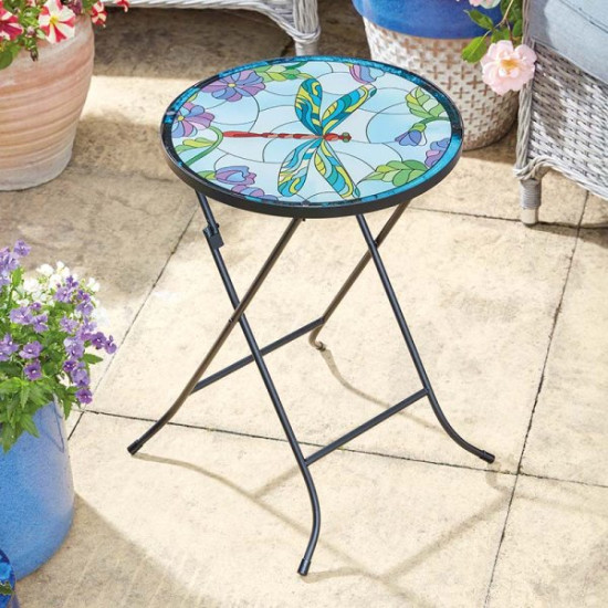 Table libellule verre/métal de Smart garden dans S1541