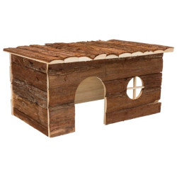 Maison jerrik. lapin. en bois. 50x25x33cm