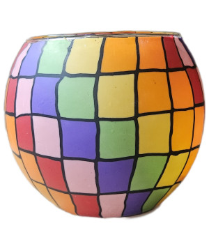 VERRE LUMINEUX 11CM HE 2574 POUR LAMPE de Hellmann versand - décoration en verre dans H015