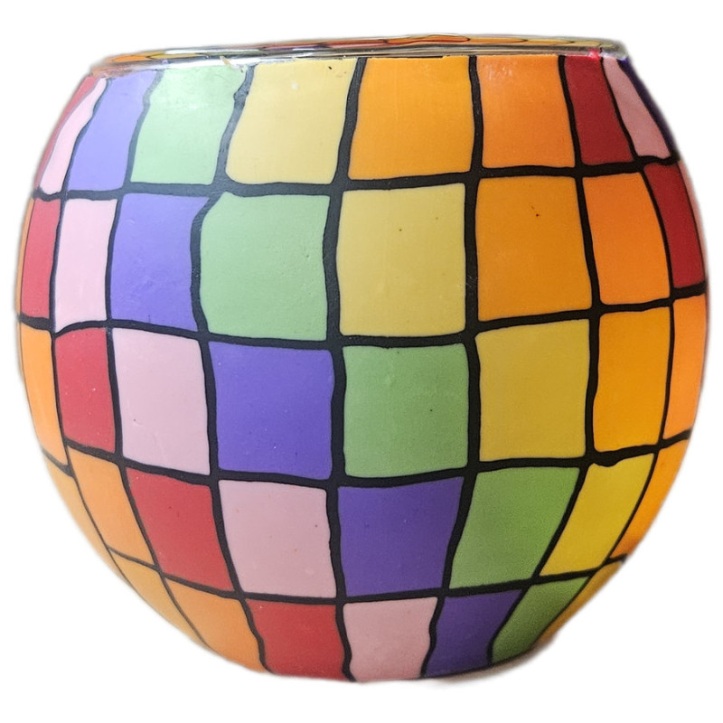 VERRE LUMINEUX 11CM HE 2574 POUR LAMPE de Hellmann versand - décoration en verre dans H015