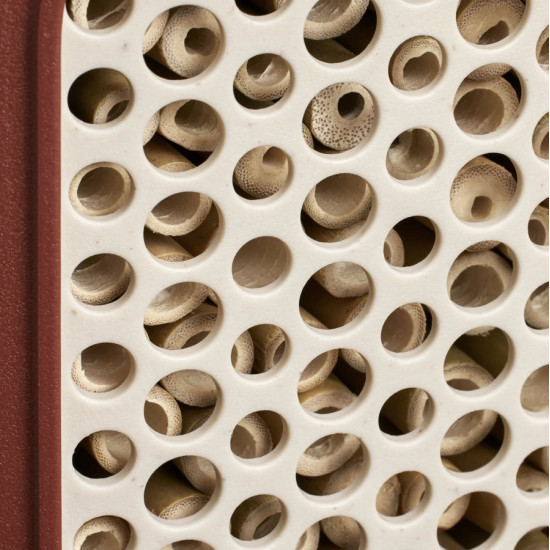 cosy hotel pour insectes 18cm rouge toscane -elh de Elho - Pot en plastique de qualité dans E029