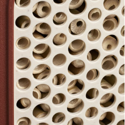 cosy hotel pour insectes 18cm rouge toscane -elh de Elho - Pot en plastique de qualité dans E029