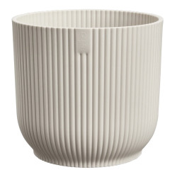 vibes fold rond mini 9cm blanc lin -elho de Elho - Pot en plastique de qualité dans E029