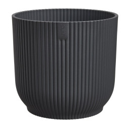 vibes fold rond mini 11cm anthracite -elho de Elho - Pot en plastique de qualité dans E029