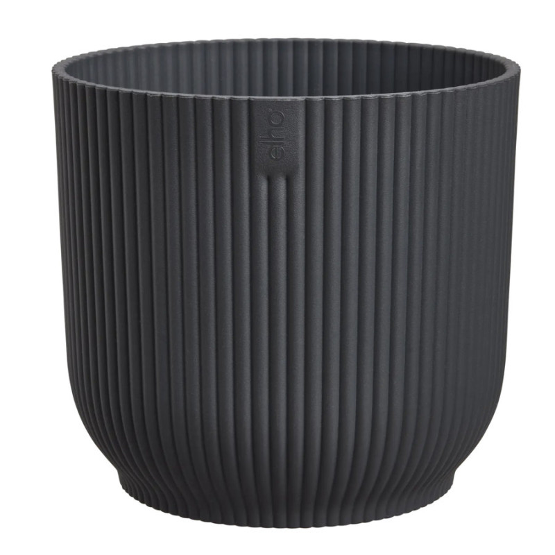 vibes fold rond mini 11cm anthracite -elho de Elho - Pot en plastique de qualité dans E029