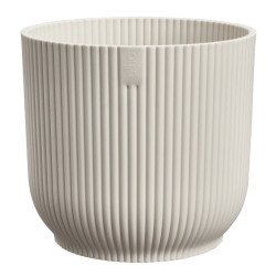 vibes fold rond mini 11cm blanc lin -elho de Elho - Pot en plastique de qualité dans E029