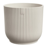 vibes fold rond mini 11cm blanc lin -elho de Elho - Pot en plastique de qualité dans E029