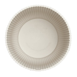 vibes fold rond mini 11cm blanc lin -elho de Elho - Pot en plastique de qualité dans E029