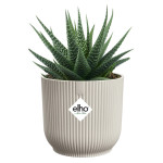 vibes fold rond mini 11cm blanc lin -elho de Elho - Pot en plastique de qualité dans E029