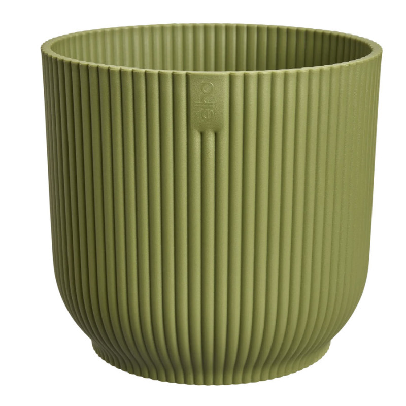vibes fold rond 14cm vert fougere -elho de Elho - Pot en plastique de qualité dans E029